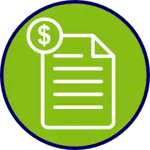 Document with dollar sign icon