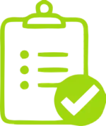 Checklist with a checkmark symbol