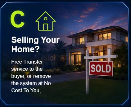 Home selling advertisement with sold sign